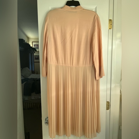 Zara Sheer Pleated Tunic Top - Picture 2 of 4